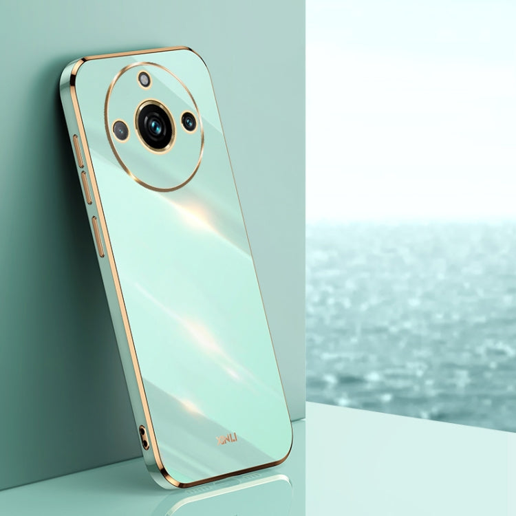 XINLI Straight 6D Plating Gold Edge TPU Phone Case, For Realme GT 7 Pro 5G, For Realme Note 60 4G, For Realme 13 Pro Global, For Realme 11 5G, For Realme C53 2023, For Realme 11 Pro+ 5G, For Realme GT Neo5 SE, For Realme C55