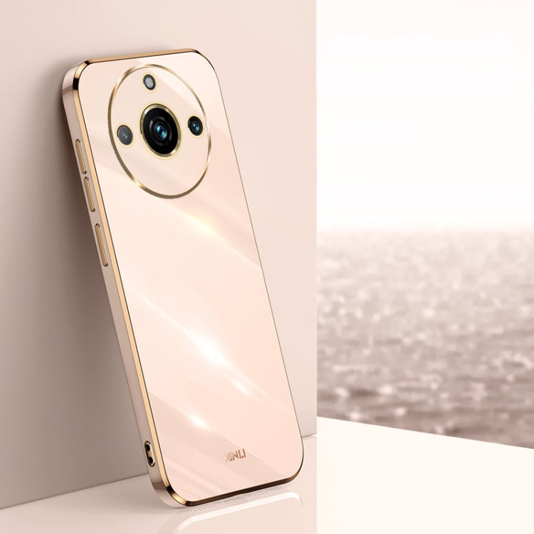 XINLI Straight 6D Plating Gold Edge TPU Phone Case, For Realme GT 7 Pro 5G, For Realme Note 60 4G, For Realme 13 Pro Global, For Realme 11 5G, For Realme C53 2023, For Realme 11 Pro+ 5G, For Realme GT Neo5 SE, For Realme C55