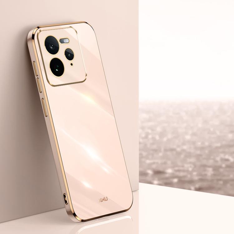 XINLI Straight 6D Plating Gold Edge TPU Phone Case, For Realme GT 7 Pro 5G, For Realme Note 60 4G, For Realme 13 Pro Global, For Realme 11 5G, For Realme C53 2023, For Realme 11 Pro+ 5G, For Realme GT Neo5 SE, For Realme C55