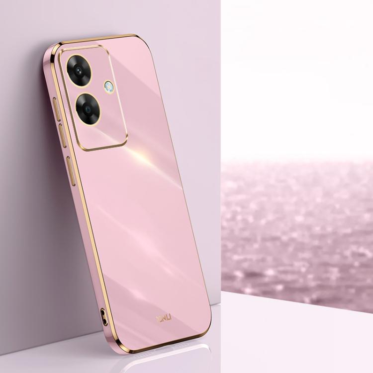 XINLI Straight 6D Plating Gold Edge TPU Phone Case, For Realme GT 7 Pro 5G, For Realme Note 60 4G, For Realme 13 Pro Global, For Realme 11 5G, For Realme C53 2023, For Realme 11 Pro+ 5G, For Realme GT Neo5 SE, For Realme C55