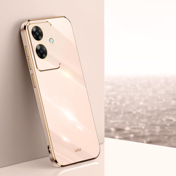 XINLI Straight 6D Plating Gold Edge TPU Phone Case, For Realme GT 7 Pro 5G, For Realme Note 60 4G, For Realme 13 Pro Global, For Realme 11 5G, For Realme C53 2023, For Realme 11 Pro+ 5G, For Realme GT Neo5 SE, For Realme C55