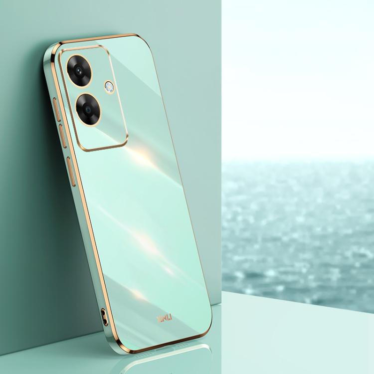 XINLI Straight 6D Plating Gold Edge TPU Phone Case, For Realme GT 7 Pro 5G, For Realme Note 60 4G, For Realme 13 Pro Global, For Realme 11 5G, For Realme C53 2023, For Realme 11 Pro+ 5G, For Realme GT Neo5 SE, For Realme C55