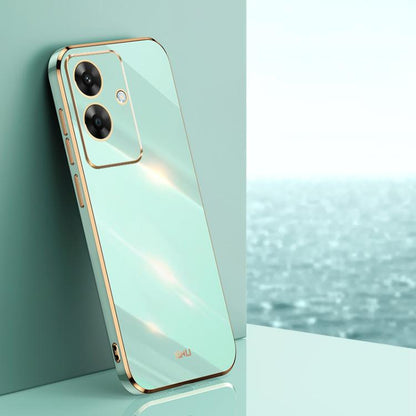 XINLI Straight 6D Plating Gold Edge TPU Phone Case, For Realme GT 7 Pro 5G, For Realme Note 60 4G, For Realme 13 Pro Global, For Realme 11 5G, For Realme C53 2023, For Realme 11 Pro+ 5G, For Realme GT Neo5 SE, For Realme C55