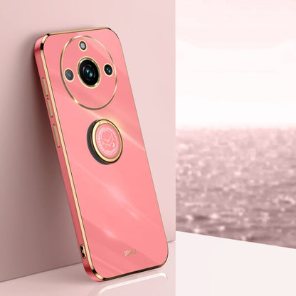 XINLI Straight Edge 6D Electroplate TPU Phone Case with Ring Holder, For Realme GT 8 Pro 5G, For Realme 15 5G Global, For Realme 14 5G Global, For Realme Neo7X, For Realme Neo7 SE, For Realme14 Pro+, For Realme C75, For Realme GT 7 Pro 5G              ...