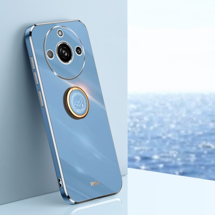 XINLI Straight Edge 6D Electroplate TPU Phone Case with Ring Holder, For Realme GT 8 Pro 5G, For Realme 15 5G Global, For Realme 14 5G Global, For Realme Neo7X, For Realme Neo7 SE, For Realme14 Pro+, For Realme C75, For Realme GT 7 Pro 5G              ...