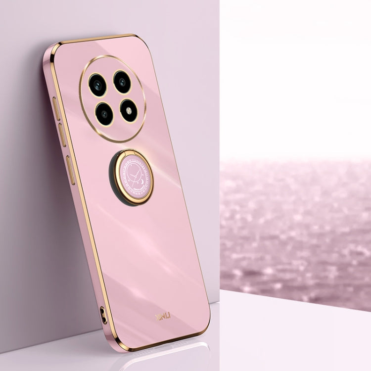 XINLI Straight Edge 6D Electroplate TPU Phone Case with Ring Holder, For Realme GT 8 Pro 5G, For Realme 15 5G Global, For Realme 14 5G Global, For Realme Neo7X, For Realme Neo7 SE, For Realme14 Pro+, For Realme C75, For Realme GT 7 Pro 5G              ...
