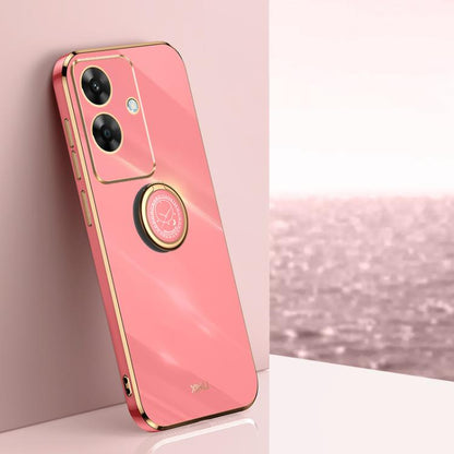 XINLI Straight Edge 6D Electroplate TPU Phone Case with Ring Holder, For Realme GT 8 Pro 5G, For Realme 15 5G Global, For Realme 14 5G Global, For Realme Neo7X, For Realme Neo7 SE, For Realme14 Pro+, For Realme C75, For Realme GT 7 Pro 5G              ...