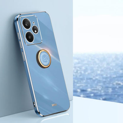 XINLI Straight Edge 6D Electroplate TPU Phone Case with Ring Holder, For Realme GT 8 Pro 5G, For Realme 15 5G Global, For Realme 14 5G Global, For Realme Neo7X, For Realme Neo7 SE, For Realme14 Pro+, For Realme C75, For Realme GT 7 Pro 5G              ...