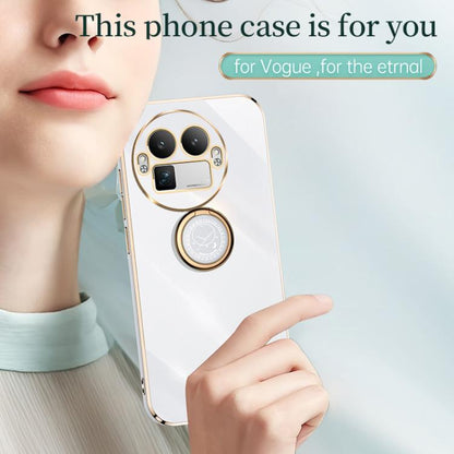 XINLI Straight Edge 6D Electroplate TPU Phone Case with Ring Holder, For Realme GT 8 Pro 5G, For Realme 15 5G Global, For Realme 14 5G Global, For Realme Neo7X, For Realme Neo7 SE, For Realme14 Pro+, For Realme C75, For Realme GT 7 Pro 5G              ...