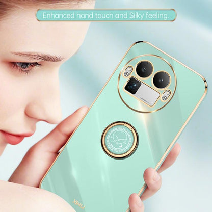 XINLI Straight Edge 6D Electroplate TPU Phone Case with Ring Holder, For Realme GT 8 Pro 5G, For Realme 15 5G Global, For Realme 14 5G Global, For Realme Neo7X, For Realme Neo7 SE, For Realme14 Pro+, For Realme C75, For Realme GT 7 Pro 5G              ...