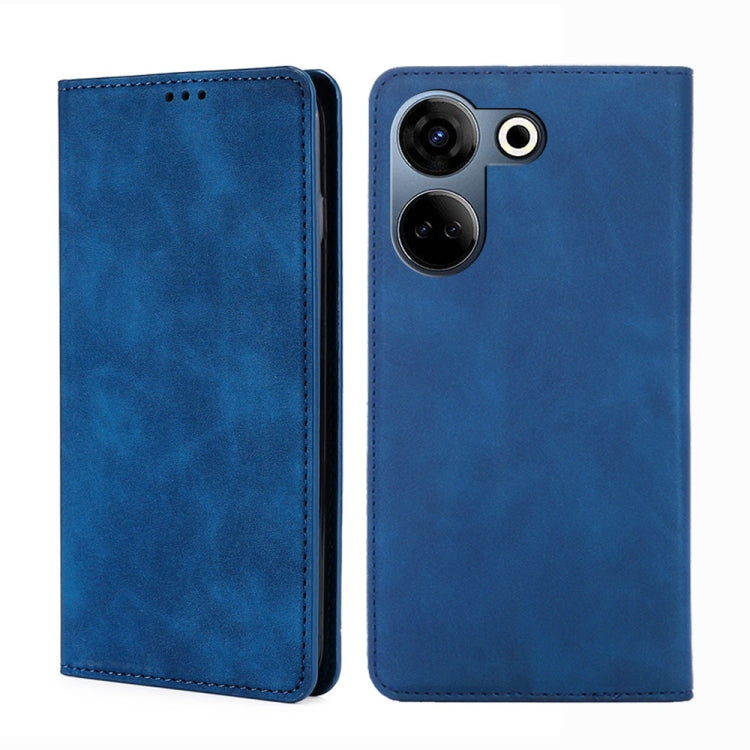 Skin Feel Magnetic Leather Phone Case, For Tecno Camon 20 Pro 4G, For Tecno Pova 5 Pro, For Tecno Camon 20 Premier 5G, For Tecno Pova Neo 3, For Tecno Camon 20 Pro 5G, For Tecno Pova 5