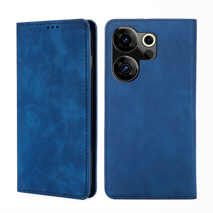 Skin Feel Magnetic Leather Phone Case, For Tecno Camon 20 Pro 4G, For Tecno Pova 5 Pro, For Tecno Camon 20 Premier 5G, For Tecno Pova Neo 3, For Tecno Camon 20 Pro 5G, For Tecno Pova 5