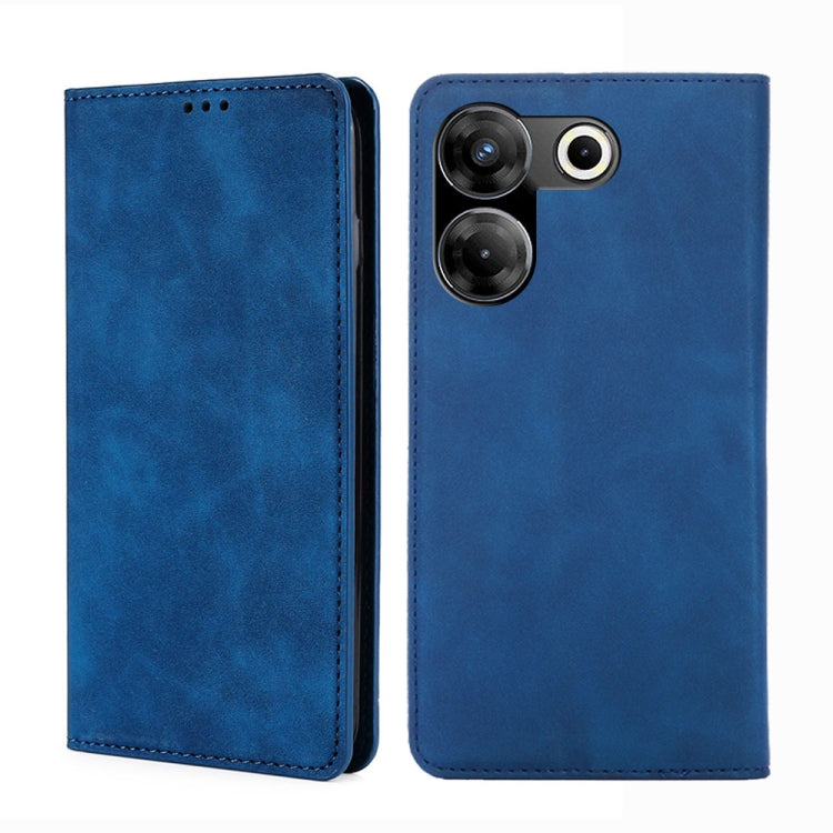 Skin Feel Magnetic Leather Phone Case, For Tecno Camon 20 Pro 4G, For Tecno Pova 5 Pro, For Tecno Camon 20 Premier 5G, For Tecno Pova Neo 3, For Tecno Camon 20 Pro 5G, For Tecno Pova 5