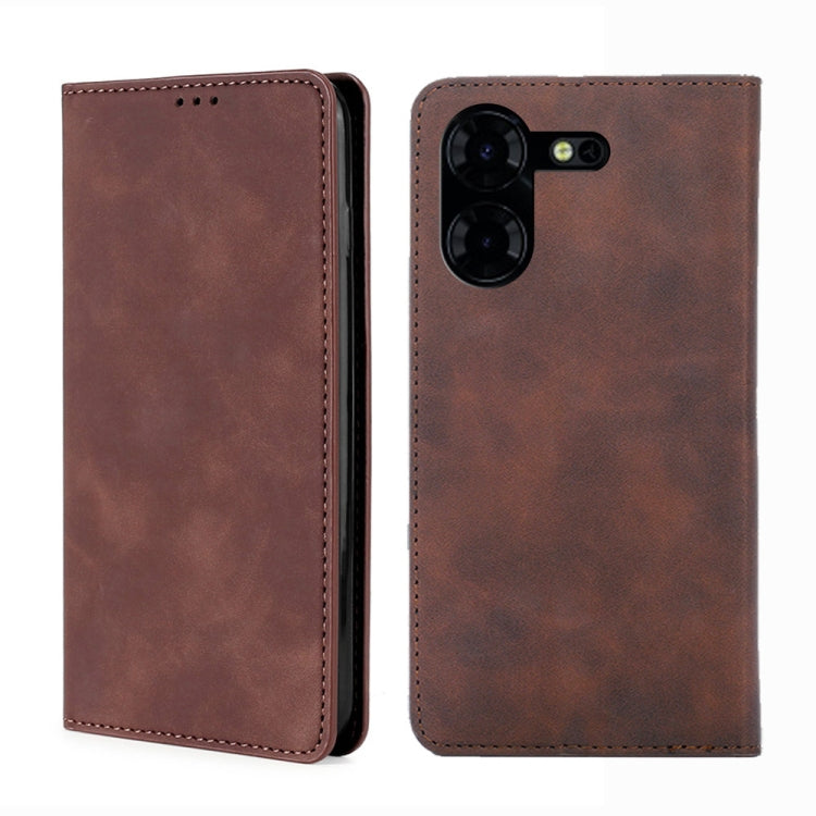 Skin Feel Magnetic Leather Phone Case, For Tecno Camon 20 Pro 4G, For Tecno Pova 5 Pro, For Tecno Camon 20 Premier 5G, For Tecno Pova Neo 3, For Tecno Camon 20 Pro 5G, For Tecno Pova 5