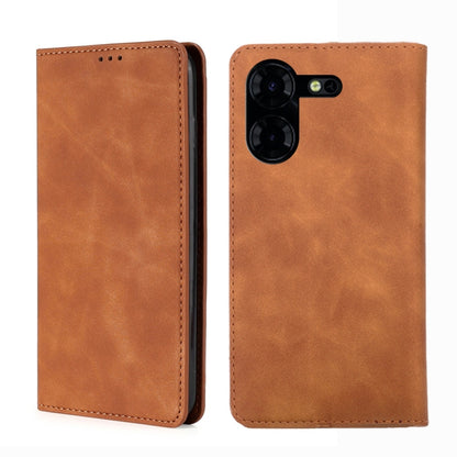 Skin Feel Magnetic Leather Phone Case, For Tecno Camon 20 Pro 4G, For Tecno Pova 5 Pro, For Tecno Camon 20 Premier 5G, For Tecno Pova Neo 3, For Tecno Camon 20 Pro 5G, For Tecno Pova 5