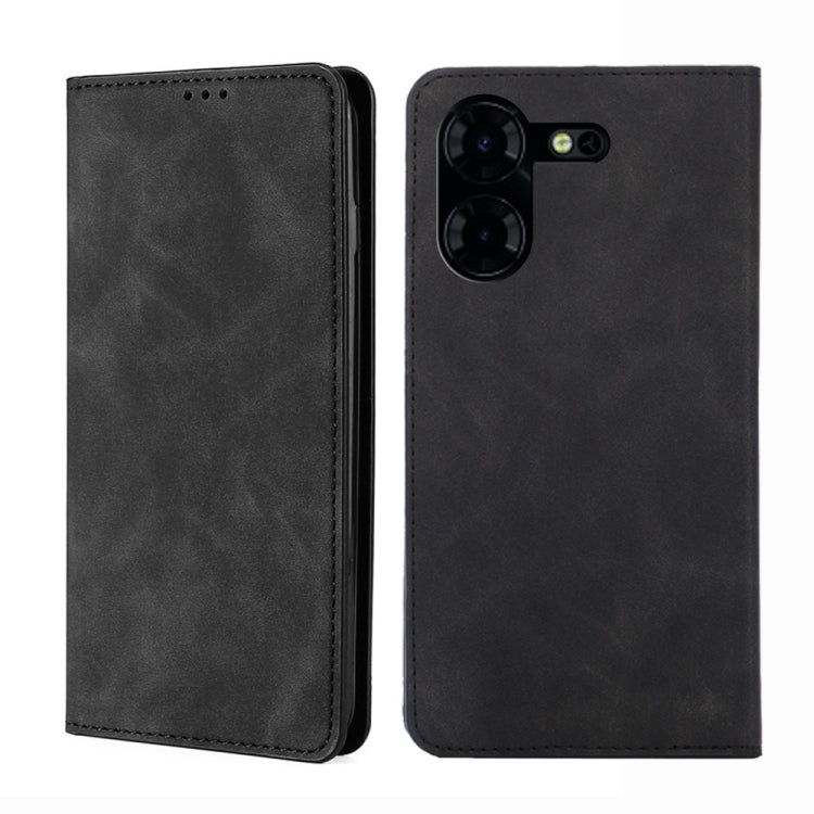 Skin Feel Magnetic Leather Phone Case, For Tecno Camon 20 Pro 4G, For Tecno Pova 5 Pro, For Tecno Camon 20 Premier 5G, For Tecno Pova Neo 3, For Tecno Camon 20 Pro 5G, For Tecno Pova 5