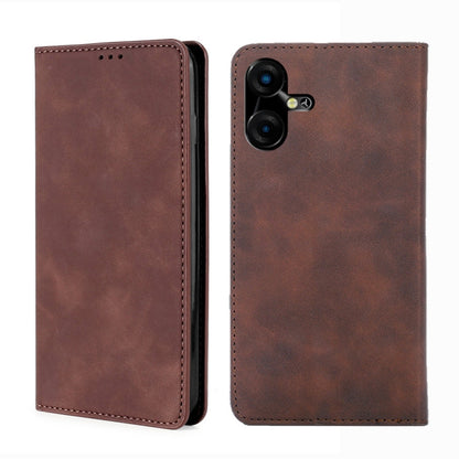 Skin Feel Magnetic Leather Phone Case, For Tecno Camon 20 Pro 4G, For Tecno Pova 5 Pro, For Tecno Camon 20 Premier 5G, For Tecno Pova Neo 3, For Tecno Camon 20 Pro 5G, For Tecno Pova 5