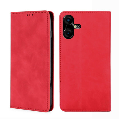 Skin Feel Magnetic Leather Phone Case, For Tecno Camon 20 Pro 4G, For Tecno Pova 5 Pro, For Tecno Camon 20 Premier 5G, For Tecno Pova Neo 3, For Tecno Camon 20 Pro 5G, For Tecno Pova 5