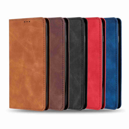 Skin Feel Magnetic Leather Phone Case, For Tecno Camon 20 Pro 4G, For Tecno Pova 5 Pro, For Tecno Camon 20 Premier 5G, For Tecno Pova Neo 3, For Tecno Camon 20 Pro 5G, For Tecno Pova 5