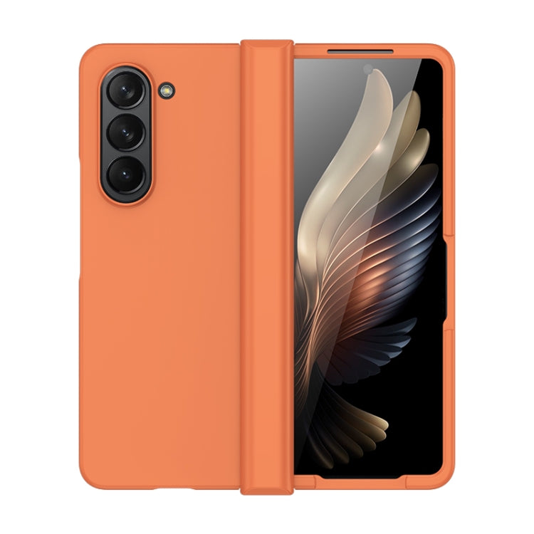 Skin Feel PC Phone Case with Hinge, For Galaxy Z Fold8 Ultra 5G, For Galaxy Z Flip8 5G, For Samsung Galaxy Z Flip6, For Samsung Galaxy Z Fold6, For Samsung Galaxy Z Fold5, For Samsung Galaxy Z Flip5