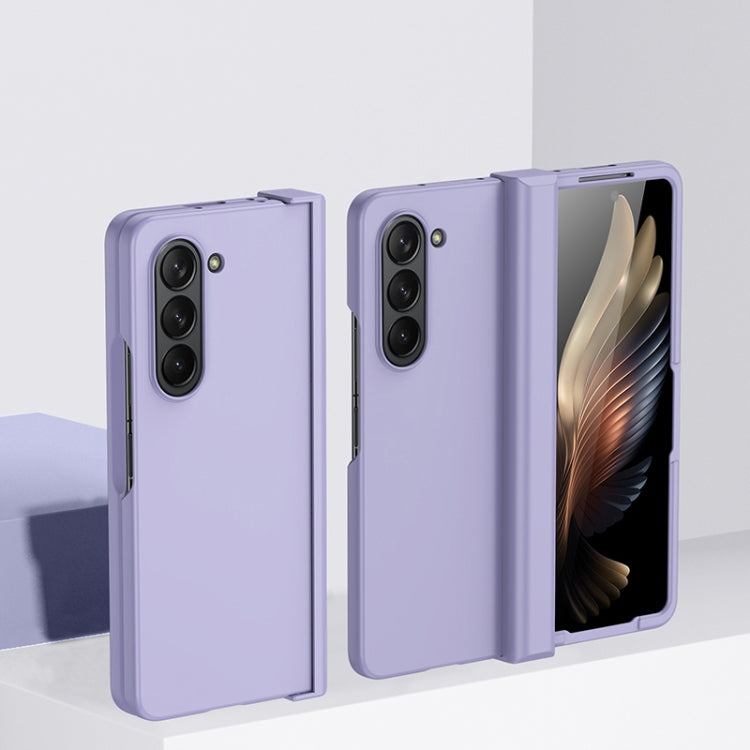 Skin Feel PC Phone Case with Hinge, For Galaxy Z Fold8 Ultra 5G, For Galaxy Z Flip8 5G, For Samsung Galaxy Z Flip6, For Samsung Galaxy Z Fold6, For Samsung Galaxy Z Fold5, For Samsung Galaxy Z Flip5