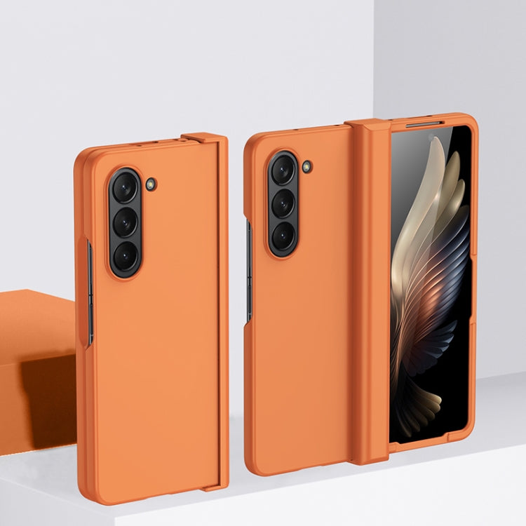 Skin Feel PC Phone Case with Hinge, For Galaxy Z Fold8 Ultra 5G, For Galaxy Z Flip8 5G, For Samsung Galaxy Z Flip6, For Samsung Galaxy Z Fold6, For Samsung Galaxy Z Fold5, For Samsung Galaxy Z Flip5
