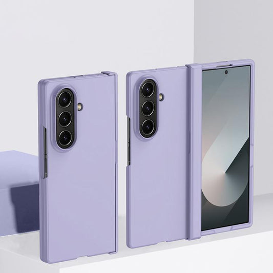 Skin Feel PC Phone Case with Hinge, For Galaxy Z Fold8 Ultra 5G, For Galaxy Z Flip8 5G, For Samsung Galaxy Z Flip6, For Samsung Galaxy Z Fold6, For Samsung Galaxy Z Fold5, For Samsung Galaxy Z Flip5