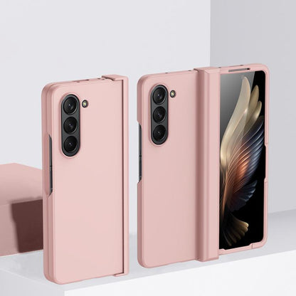 Skin Feel PC Phone Case with Hinge, For Galaxy Z Fold8 Ultra 5G, For Galaxy Z Flip8 5G, For Samsung Galaxy Z Flip6, For Samsung Galaxy Z Fold6, For Samsung Galaxy Z Fold5, For Samsung Galaxy Z Flip5