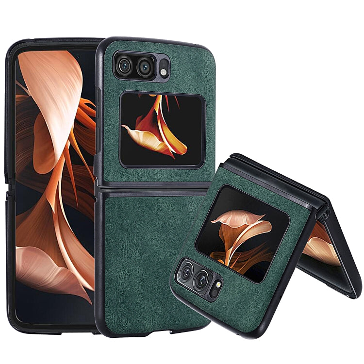 Classic Leather + PC Phone Case, For Motorola Razr 2022, For Motorola Razr 40