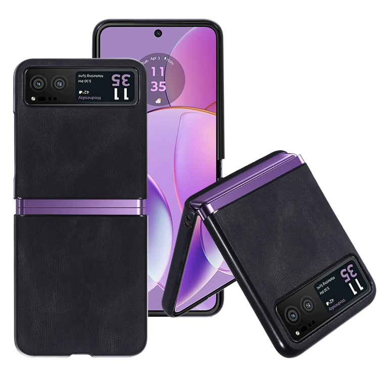 Classic Leather + PC Phone Case, For Motorola Razr 2022, For Motorola Razr 40