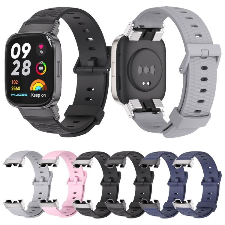 Mijobs Honeycomb Texture TPU Watch Band, For Redmi Watch 3