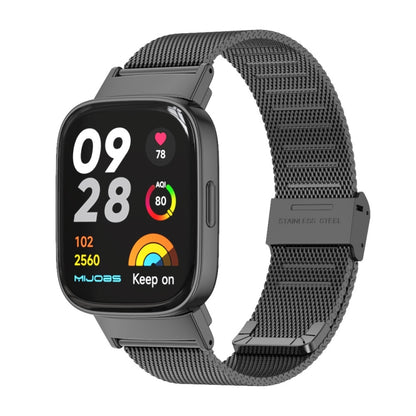 Mijobs Milan Buckle Metal Watch Band, For Redmi Watch 3