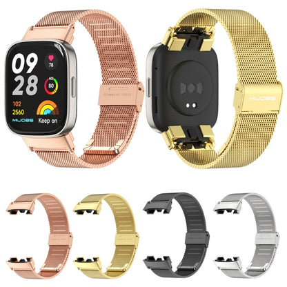 Mijobs Milan Buckle Metal Watch Band, For Redmi Watch 3