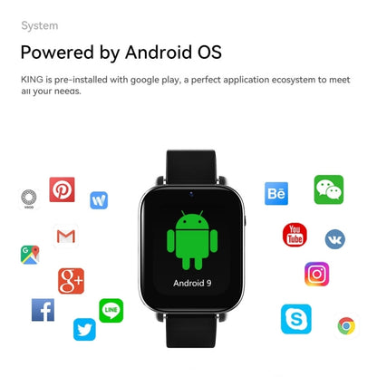 Z20 1.75 inch Screen 4G LTE Smart Watch Android 9 OS, 4GB+128GB
