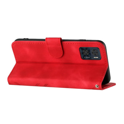 Line Pattern Skin Feel Leather Phone Case, For Motorola Moto E22, For Motorola Edge 30 Neo, For Motorola Moto G32, For Motorola Moto G42, For Motorola Moto G52, For Motorola Moto G22, For Motorola Moto E20 / E30 / E40, For Motorola Moto E7 Power