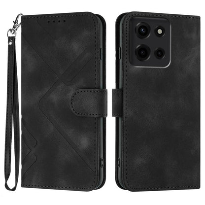 Line Pattern Skin Feel Leather Phone Case, For Motorola Moto G05, For Motorola Moto G15, For Motorola Moto G 2025, For Motorola Moto G Play 2025 / G Power 2025, For Motorola Moto G75 5G, For Motorola Moto G35, For Motorola Moto G55                     ...