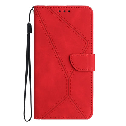 Stitching Embossed Leather Phone Case, For Motorola Moto G Power 2022