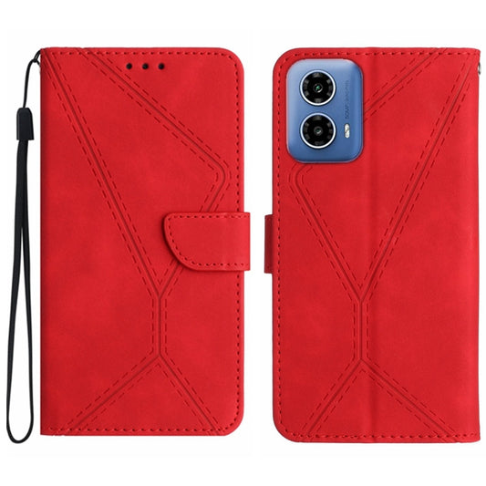 Stitching Embossed Leather Phone Case, For Motorola Moto G85 5G, For Motorola Edge 5G 2024, For Motorola Moto G Stylus 5G 2024, For Motorola Moto G04 / G24, For Motorola Moto G34 5G, For Motorola Moto G Play 4G 2024, For Motorola Moto G Play 5G 2024���...
