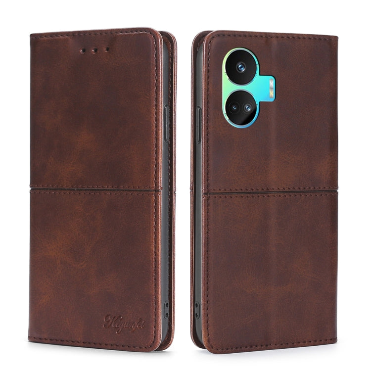 Cow Texture Magnetic Leather Phone Case, For Realme 12 Pro 5G, For Realme GT5 Pro 5G, For Realme 11 5G, For Realme 11 Pro / 11 Pro+ 5G, For Realme C65 4G, For Realme GT Neo5 SE