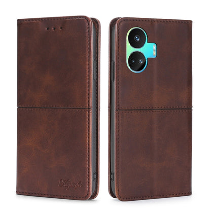Cow Texture Magnetic Leather Phone Case, For Realme 12 Pro 5G, For Realme GT5 Pro 5G, For Realme 11 5G, For Realme 11 Pro / 11 Pro+ 5G, For Realme C65 4G, For Realme GT Neo5 SE