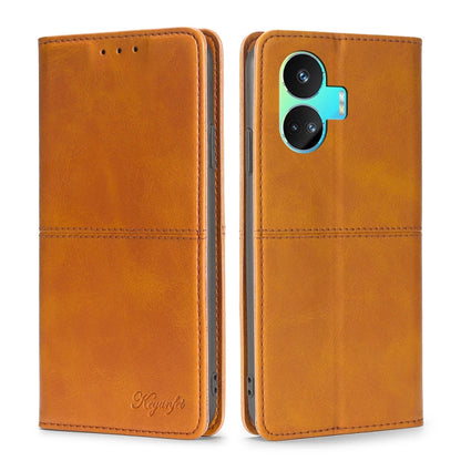 Cow Texture Magnetic Leather Phone Case, For Realme 12 Pro 5G, For Realme GT5 Pro 5G, For Realme 11 5G, For Realme 11 Pro / 11 Pro+ 5G, For Realme C65 4G, For Realme GT Neo5 SE