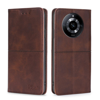 Cow Texture Magnetic Leather Phone Case, For Realme 12 Pro 5G, For Realme GT5 Pro 5G, For Realme 11 5G, For Realme 11 Pro / 11 Pro+ 5G, For Realme C65 4G, For Realme GT Neo5 SE