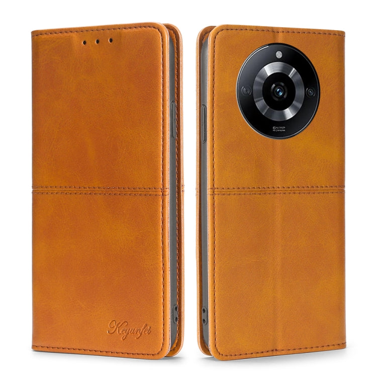 Cow Texture Magnetic Leather Phone Case, For Realme 12 Pro 5G, For Realme GT5 Pro 5G, For Realme 11 5G, For Realme 11 Pro / 11 Pro+ 5G, For Realme C65 4G, For Realme GT Neo5 SE