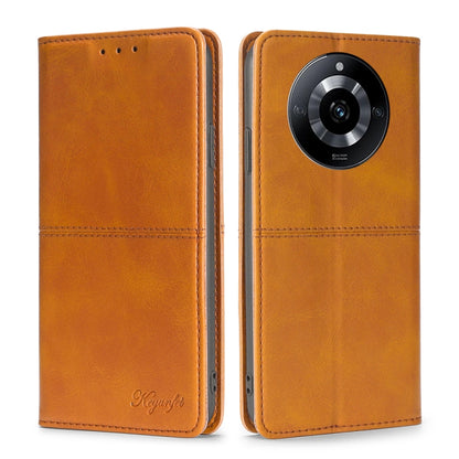 Cow Texture Magnetic Leather Phone Case, For Realme 12 Pro 5G, For Realme GT5 Pro 5G, For Realme 11 5G, For Realme 11 Pro / 11 Pro+ 5G, For Realme C65 4G, For Realme GT Neo5 SE
