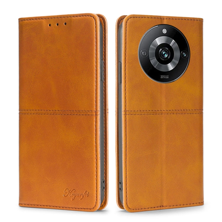Cow Texture Magnetic Leather Phone Case, For Realme 12 Pro 5G, For Realme GT5 Pro 5G, For Realme 11 5G, For Realme 11 Pro / 11 Pro+ 5G, For Realme C65 4G, For Realme GT Neo5 SE