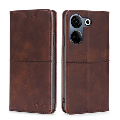 Cow Texture Magnetic Leather Phone Case, For Tecno Pova Curve 2 5G, For Tecno Camon 50 Pro 4G, For Tecno Camon 50 4G, For Tecno Pova Slim 5G / Spark Slim 4G, For Tecno Pova 7 Pro, For Tecno Pova 7 5G, For Tecno Spark 40 Pro+ 4G, For Tecno Spark 40 Pro ...