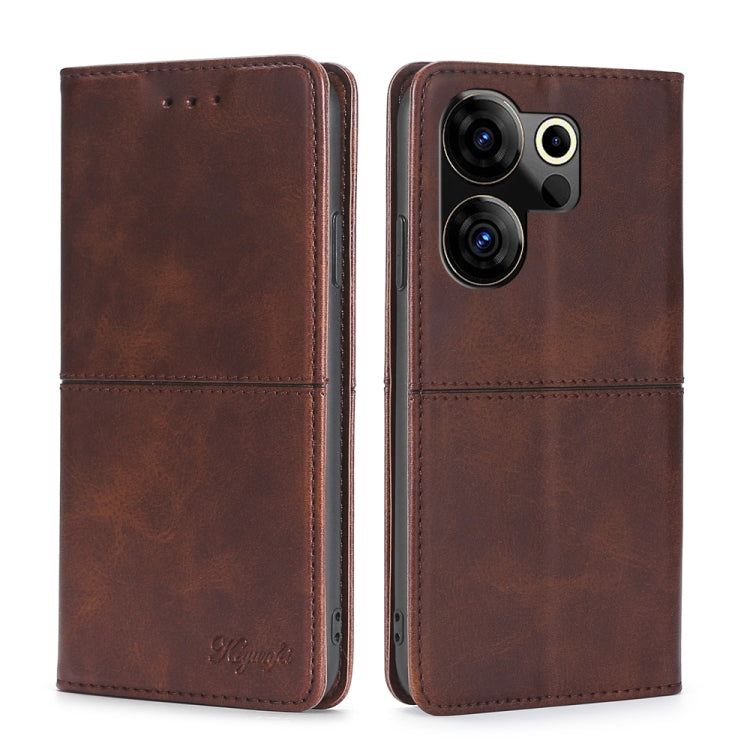 Cow Texture Magnetic Leather Phone Case, For Tecno Pova Curve 2 5G, For Tecno Camon 50 Pro 4G, For Tecno Camon 50 4G, For Tecno Pova Slim 5G / Spark Slim 4G, For Tecno Pova 7 Pro, For Tecno Pova 7 5G, For Tecno Spark 40 Pro+ 4G, For Tecno Spark 40 Pro ...