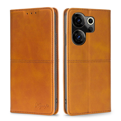 Cow Texture Magnetic Leather Phone Case, For Tecno Pova Curve 2 5G, For Tecno Camon 50 Pro 4G, For Tecno Camon 50 4G, For Tecno Pova Slim 5G / Spark Slim 4G, For Tecno Pova 7 Pro, For Tecno Pova 7 5G, For Tecno Spark 40 Pro+ 4G, For Tecno Spark 40 Pro ...