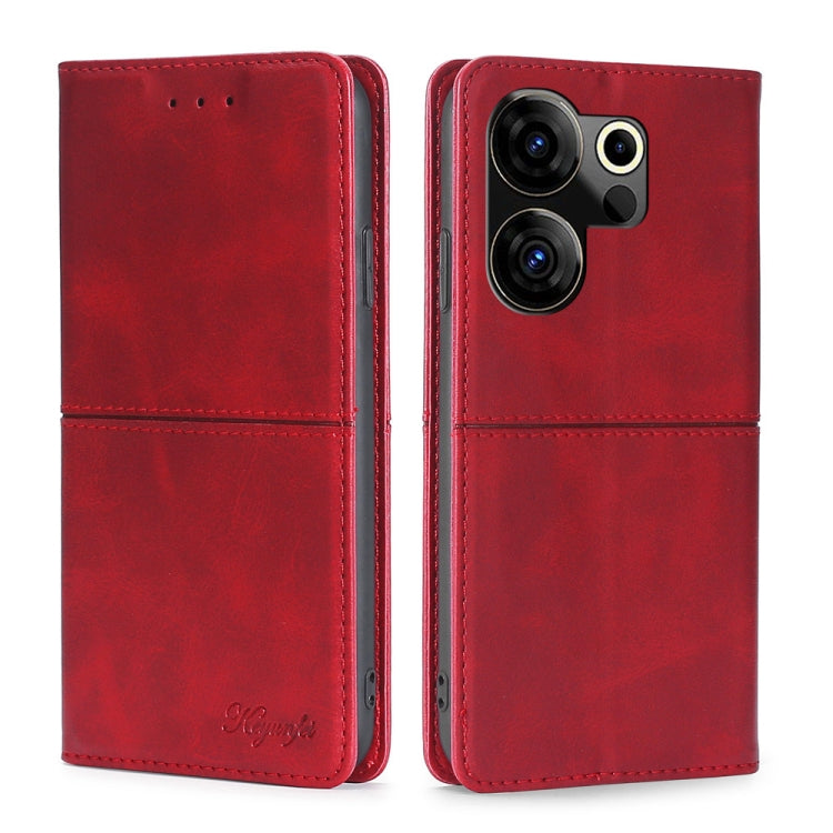 Cow Texture Magnetic Leather Phone Case, For Tecno Pova Curve 2 5G, For Tecno Camon 50 Pro 4G, For Tecno Camon 50 4G, For Tecno Pova Slim 5G / Spark Slim 4G, For Tecno Pova 7 Pro, For Tecno Pova 7 5G, For Tecno Spark 40 Pro+ 4G, For Tecno Spark 40 Pro ...