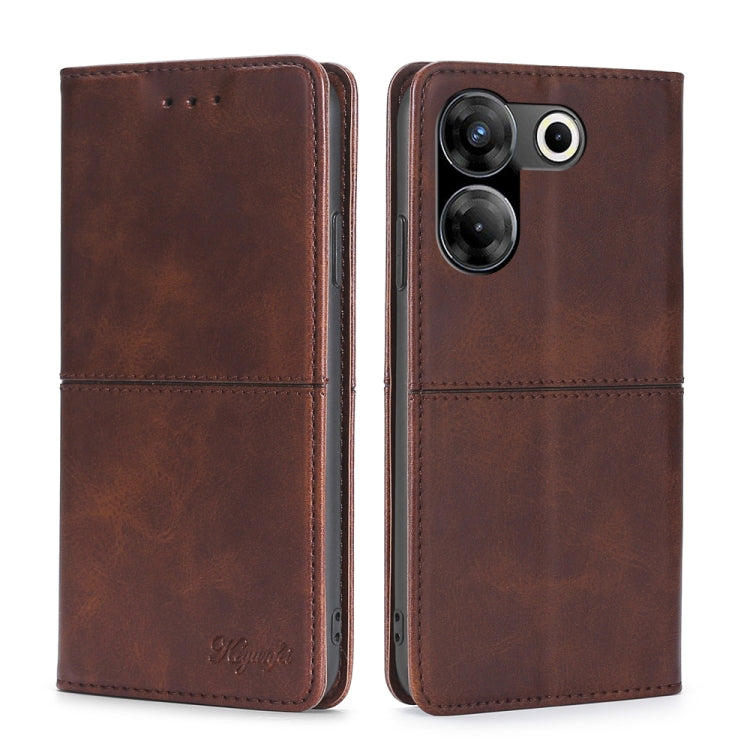 Cow Texture Magnetic Leather Phone Case, For Tecno Pova Curve 2 5G, For Tecno Camon 50 Pro 4G, For Tecno Camon 50 4G, For Tecno Pova Slim 5G / Spark Slim 4G, For Tecno Pova 7 Pro, For Tecno Pova 7 5G, For Tecno Spark 40 Pro+ 4G, For Tecno Spark 40 Pro ...